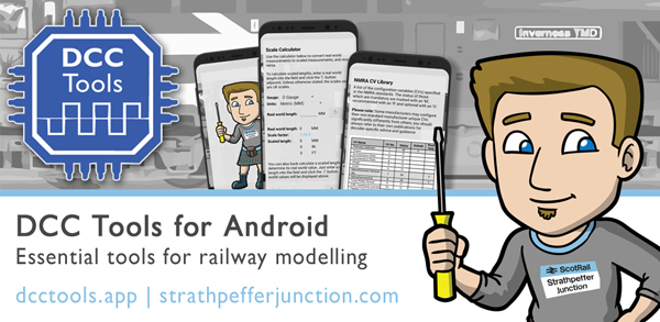 DCC Tools for Model Railways (By Strathpeffer Junction)